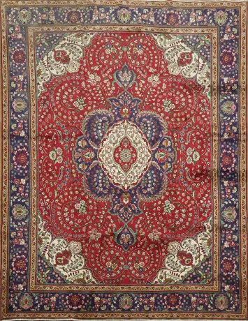 Traditional Tabriz Persian Area Rug 10x13