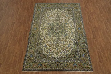 Elegant Traditional Kashan Persian Area Rug 8x12