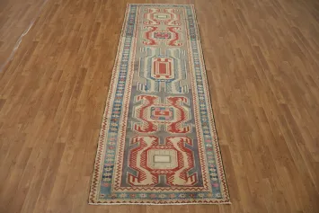 Luxurious Meshkin Persian Runner Rug 3x10