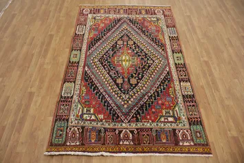 Vivid Colors Shiraz Persian Area Rug 5x8