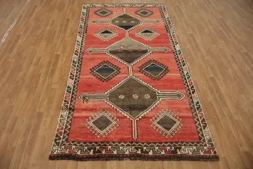 Geometric Tribal Lori Persian Area Rug 5x10
