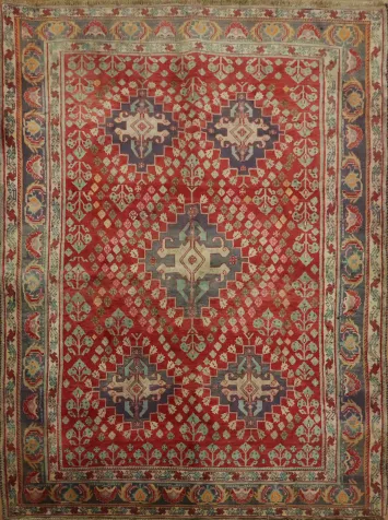 Luxurious Tribal Shiraz Persian Rug 4x5