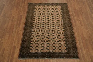 Classic Elegance Turkoman Persian Rug 4x6