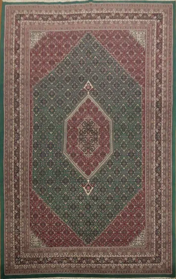 Traditional Oriental Bidjar Oriental Large Rug 11x18