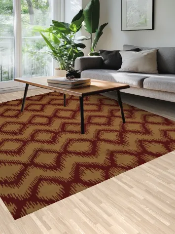 Timeless Chic Pattern Moroccan Area Rug 8x10 for Modern Interiors