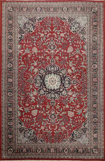 Classic Kashan Oriental Large Rug 12x18