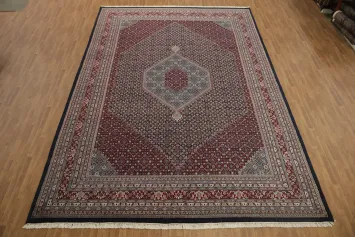 Luxurious Persian Rug with Ornate Geometric Patterns