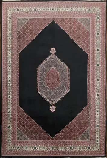 Sophisticated Traditional Bidjar Oriental Large Rug 12x18