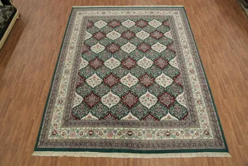 Over Sized Traditional Garden Tabriz Rug  12x15