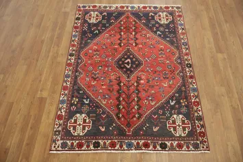 Marvelous Red Shiraz Persian Rug 4x5