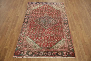 Persian Geometric Tabriz Rug  4x6
