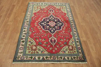 Authentic Traditional Tabriz Rug 3x5