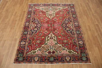 Luxurious Artisan Tabriz Persian Rug 5x6
