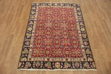 Exquisite Patterned Tabriz Persian Rug 4x6