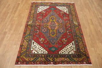 Traditional Decorative Hamedan Persian Rug 4x6