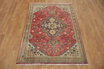 Exquisite Vintage Tabriz Persian Rug 3x5
