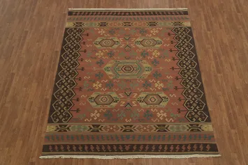 Southwestern Style Oriental Kilim Area Rug 8x10