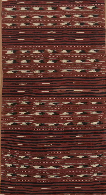 Artisan-Made Oriental Kilim Area Rug 3x6