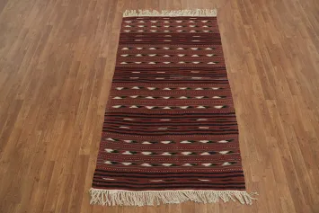 Artisan-Made Oriental Kilim Area Rug 3x6