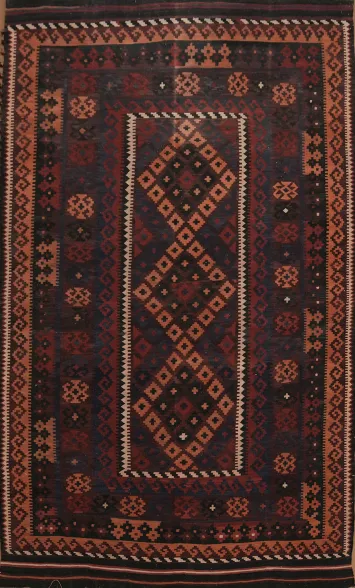 Handwoven Oriental Kilim Area Rug 8x13