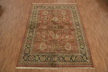 Intricate Persian Design Oushak Rug for Elegant Interiors 10x14