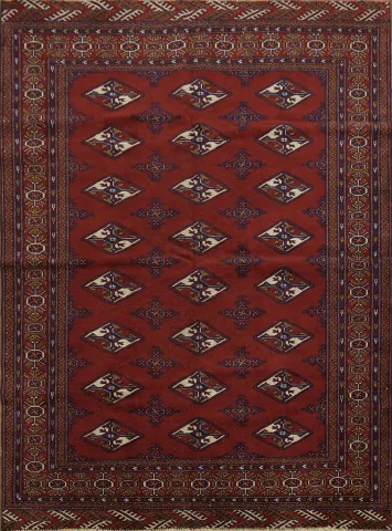 Persian Bokhara Area Rug 6x5