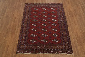Persian Bokhara Area Rug 6x5