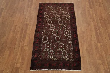 Intricately Designed Traditional Persian Balouch Area Rug 3x6