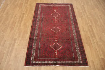 Traditional Persian Balouch Area Rug 4x7