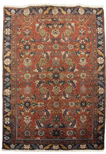 Luxurious Tabriz Persian Rug 4x5