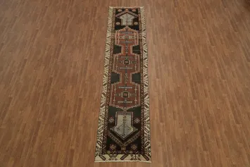 Persian Geometric Long Ardebil Runner Rug  3x14