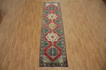 Exquisite Vintage Tabriz Persian Runner Rug 3x13