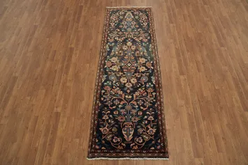 Elegant Vintage Lilian Persian Runner Rug 3x8