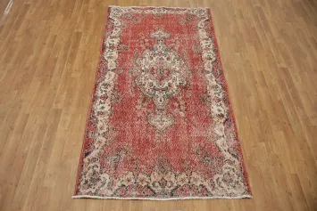 Vintage Charm Anatolian Oriental Rug 4x7