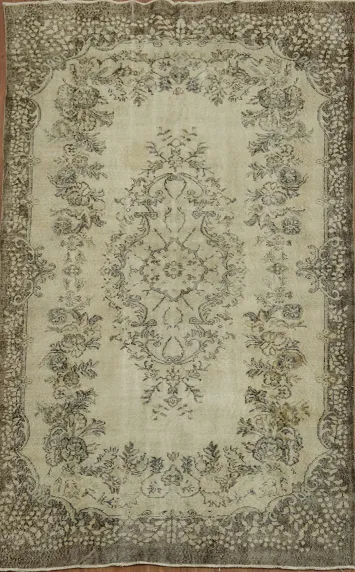 Vintage Elegance: Anatolian Oriental Area Rug 6x10