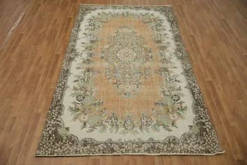 Luxurious Oriental Anatolian Distressed Area Rug 6x9