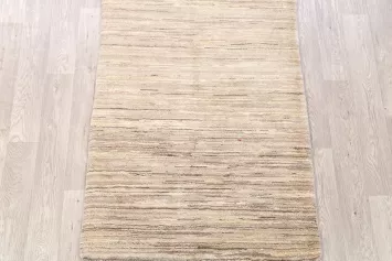 Modern 4x5 Gabbeh Zolanvari Shiraz Persian Area Rug
