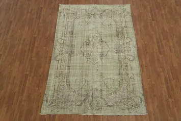 Handcrafted Beauty: Classic Medallion Anatolian Oriental Area Rug 6x10