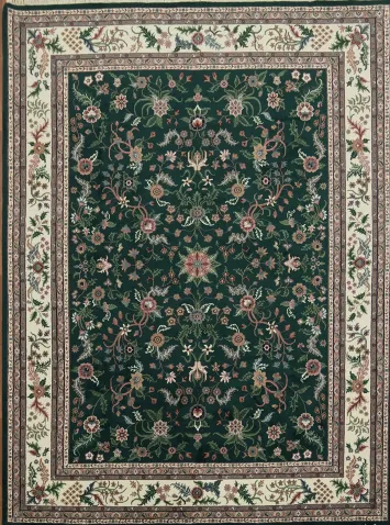 Traditional Kashan Oriental Area Rug 9x12