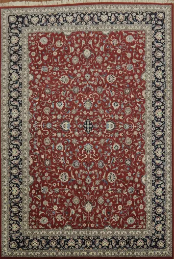 Traditional Kashan Oriental Area Rug 12x18