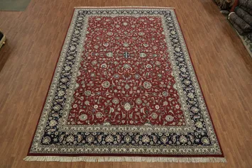 Traditional Kashan Oriental Area Rug 12x18