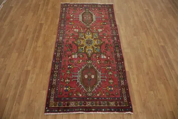 Geometric Persian Heriz Runner 3x7