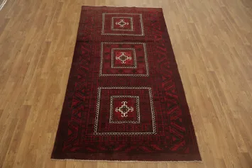 Exquisite Decorative Balouch Persian Runner Rug 4x8