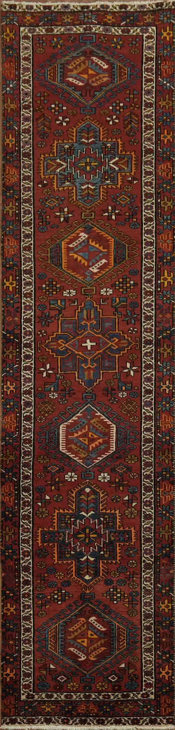 Persian Gharajeh Runner Rug for Sophisticated Spaces 3x11