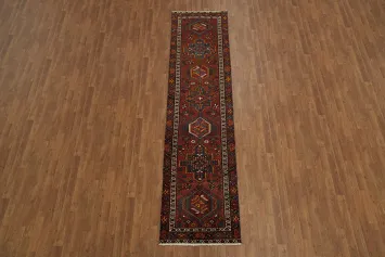 Persian Gharajeh Runner Rug for Sophisticated Spaces 3x11