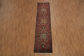 Floral Tabriz Persian Runner Rug 3x13