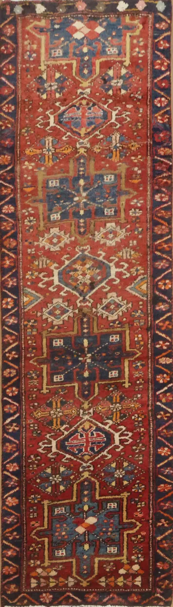 Elegant Floor Art: Gharajeh Persian Runner Rug 2x6