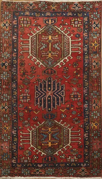Rich Heritage: Heriz Serapi Persian Rug 2x4