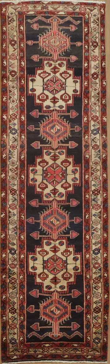 Geometric Ardebil Runner Rug 3x11