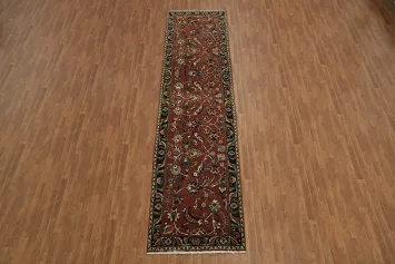 Floral Tabriz Persian Long Runner Rug 4x14